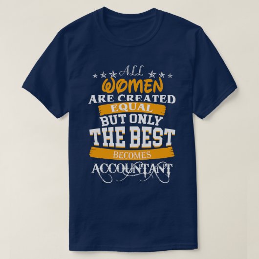 ACCOUNTANTコレクシ最高のョン2017 Tシャツ (デザイン正面)