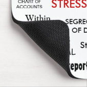 Accountantストレスレリバー – ストレスマネージャー マウスパッド (コーナー)