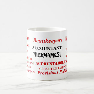 AccountantニックネームMag コーヒーマグカップ