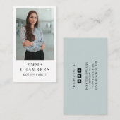 Accountantプロフェッショナル写真 名刺 (正面/裏面)