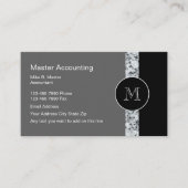 Accountantモダン名刺 名刺 (正面)