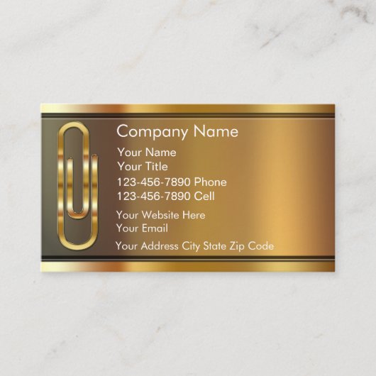 Accountant名刺 名刺 (正面)