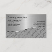 Accountant名刺 名刺 (正面)