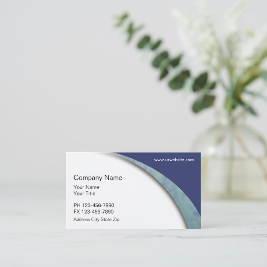 Accountant名刺 名刺 (スタンド正面)