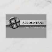 Accountant名刺 名刺 (正面)
