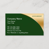 Accountant名刺 名刺 (正面)