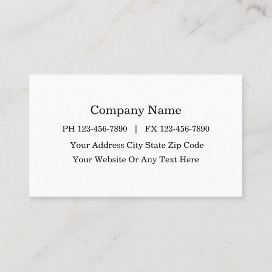 Accountant名刺 名刺 (裏面)