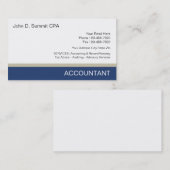 Accountant名刺 名刺 (正面/裏面)