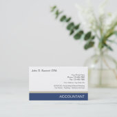 Accountant名刺 名刺 (スタンド正面)