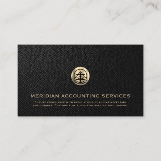 Accountant名刺 名刺 (正面)