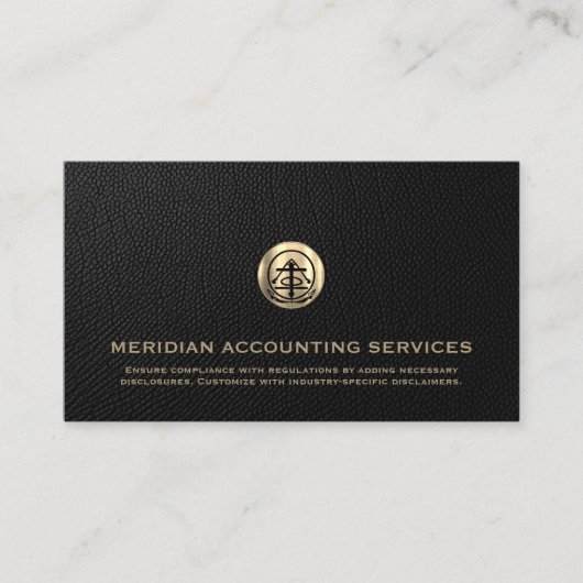 Accountant名刺 名刺 (正面)