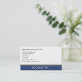 Accountant名刺 名刺 (スタンド正面)