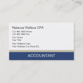 Accountant名刺 名刺 (正面)