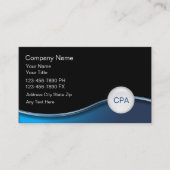Accountant名刺 名刺 (正面)