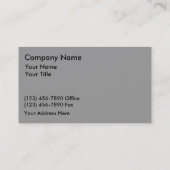 Accountant名刺 名刺 (裏面)