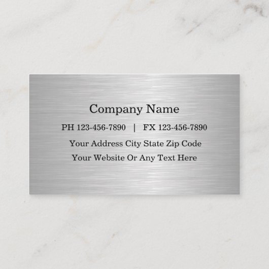 Accountant名刺 名刺 (裏面)