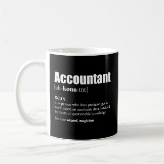 Accountant定義Cpa会計 コーヒーマグカップ