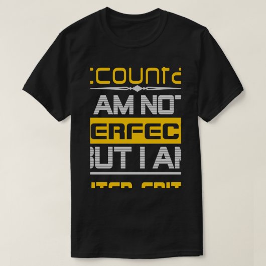 Accountant限定版 Tシャツ (デザイン正面)