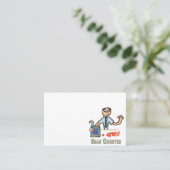 Accountant おもしろい Beanカウンタ 名刺 (スタンド正面)