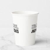 Accountant おもしろい Halloween – トリックなし 紙コップ (右)