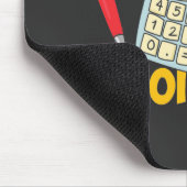 Accountant 保 Hearing Invoices マウスパッド (コーナー)