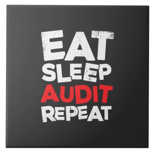 Accountant 食べ Sleep Audit タイル (正面)