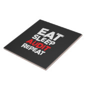 Accountant 食べ Sleep Audit タイル (側面)