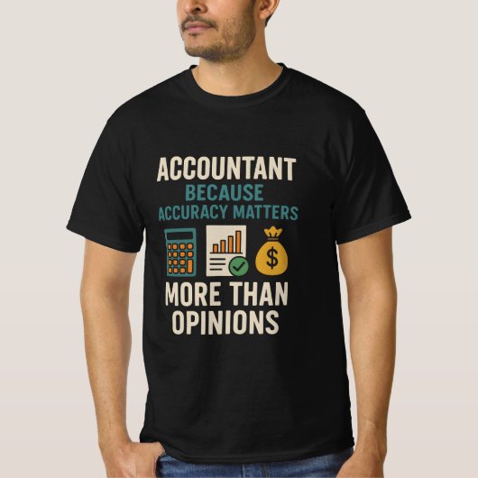 Accountant Accuracy Tシャツ (正面)