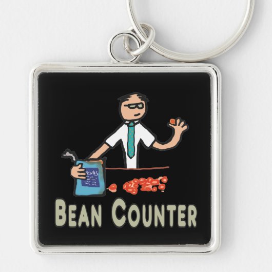 Accountant Beanカウンタ キーホルダー (正面)