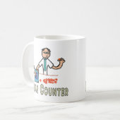Accountant Beanカウンタ コーヒーマグカップ (正面左)
