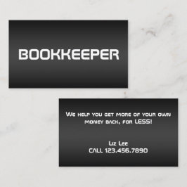 Accountant Bookkeeper 名刺