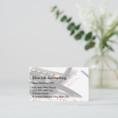Accountant CPAビジネスモダン・カード 名刺 (スタンド正面)