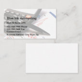 Accountant CPAビジネスモダン・カード 名刺 (正面/裏面)