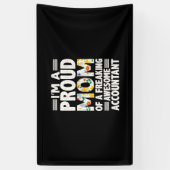 Accountant Gift | A Freaking Awesome Accountant 横断幕 (縦)