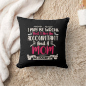 Accountant Gift | Accoutant And A Mom クッション (ブランケット)