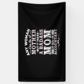 Accountant Gift | Mom To Raise An Accountant 横断幕 (縦)