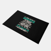 Accountant Gift | To Be Called An Accountant ドアマット (アングル)