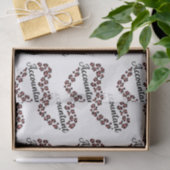 Accountant Leopardハートフレームホワイト 薄葉紙 (ギフト)