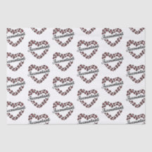 Accountant Leopardハートフレームホワイト