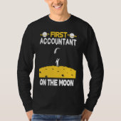 Accountant On The Moon Tシャツ (正面)