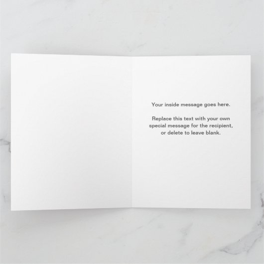 Accountant Retirement Card to Personalization カード (内部)