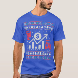 Accountant Ugly Christmas Sweater Gift Tシャツ