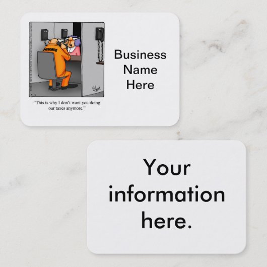 Accountant Umousの名刺 名刺 (正面/裏面)