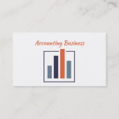 Accounting Bookkeeping  Custom Business  名刺 (裏面)