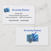 Accounting Bookkeeping  Custom Business  名刺 (正面/裏面)
