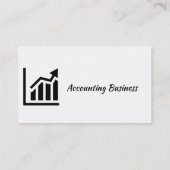 Accounting Bookkeeping  Custom Business  名刺 (裏面)