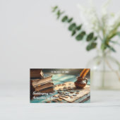 Accounting Bookkeeping QR 名刺 (スタンド正面)