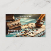 Accounting Bookkeeping QR 名刺 (正面)