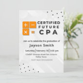 Accounting Graduation 招待状 (スタンド正面)