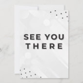 Accounting Graduation 招待状 (裏面)